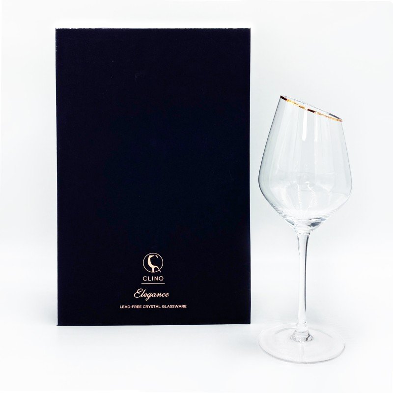 Elegance Stemmed Wine Glasses BLOOMINGALES