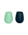 P: FEGG I Reusable Tumbler - Paisley/Mist + Ink