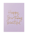 HappyBirthday Beautiful (Lilac)