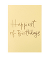 Happiest Of Birthdays (Floral)