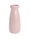 Milk Bottle Ceramic Large Pink