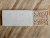 White Marble and Timber Cheese Board