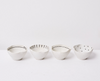 EMIKO Condiment Bowls White Small